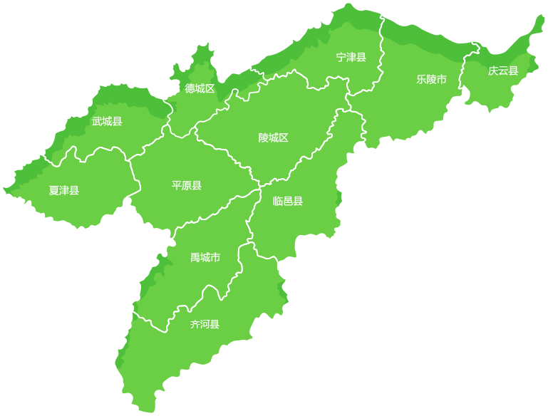 德州地图